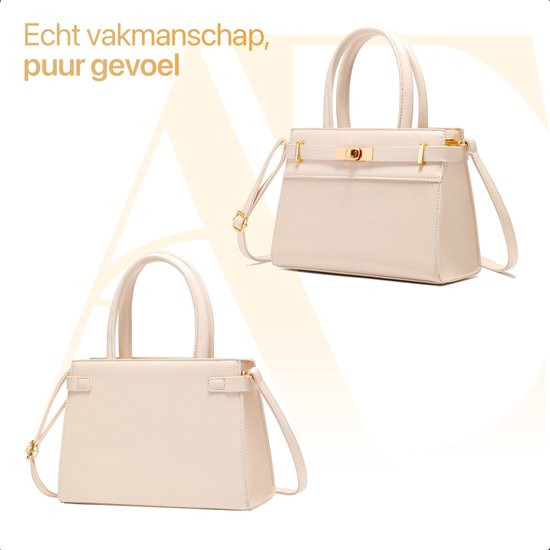 Aramae® - Sac à main pour femmes - Sac à bandoulière pour femmes - Cadeau pour femmes - Blanc