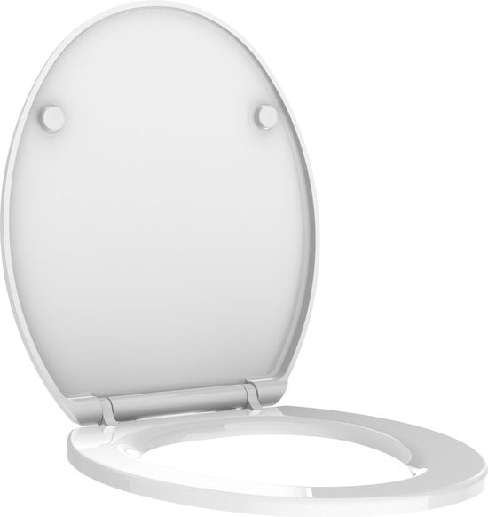 Siège de toilette Allibert Kaleo Blanc brillant