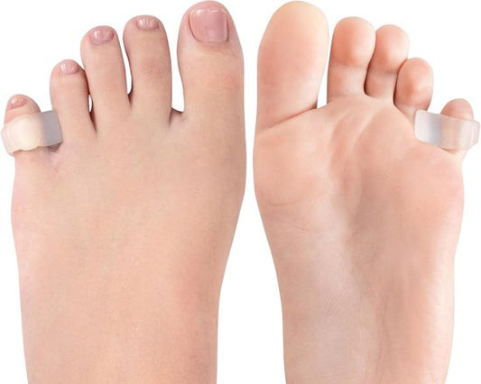 Alyze Toe Spread Silicon - 2 Pieces - Hallux Valgus Corrector - Toe Protector - Toe Spreaders - Toe Corrector - Hammer Toe Brace - Personal Care
