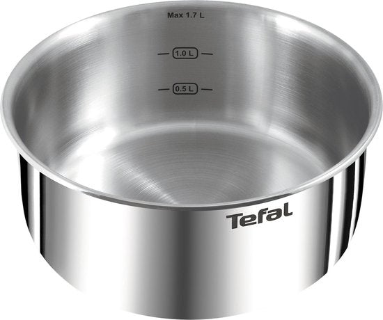 Tefal Ingenio Emotion - Batterie de casseroles - 20 pièces - Induction - Empilable - Poignée amovible - Gain de place