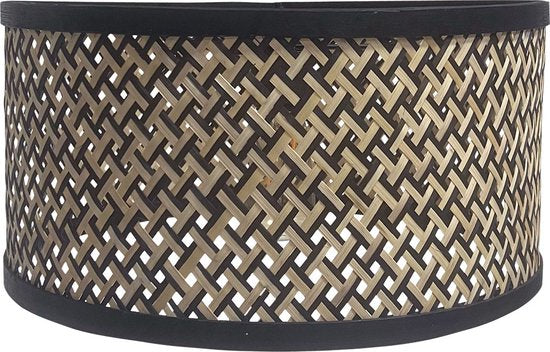 Abat-jour Steinhauer Abat-jour - noir - bois - 40 cm - raccord E27 - K1068BS