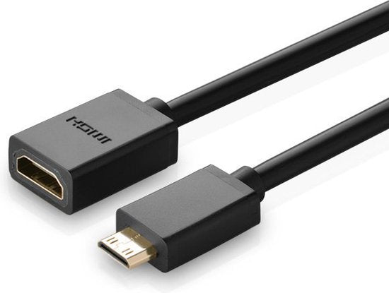 Câble adaptateur HDMI vers Mini HDMI - 4K 60 Hz - 22 cm