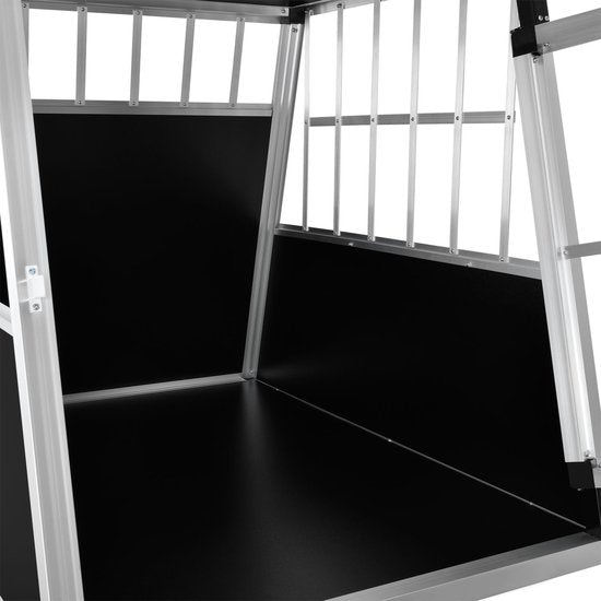 Boîte de transport pour chiens en aluminium - L/X