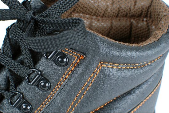 4WORK 4W12 Noir Chaussures de travail hautes S3