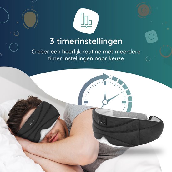 Masque de sommeil, Numsy, Bluetooth, Bandeau pour les yeux