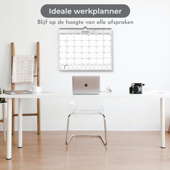 Systemyze Calendrier mensuel 2025 à suspendre 18 mois