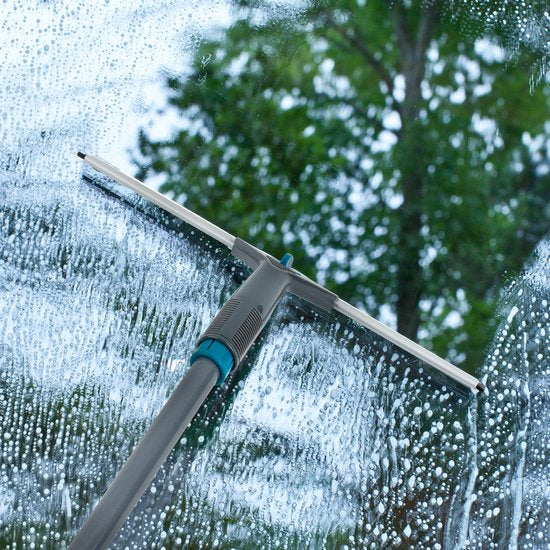 Beldray 5-piece window cleaning set - microfibre cloths/grip