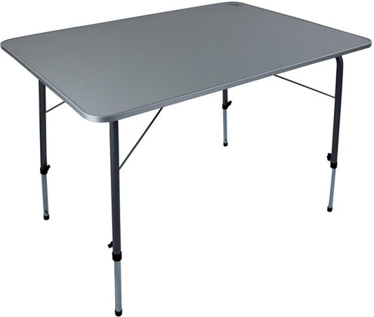 Bo-Camp - Table de camping - Réglable en hauteur - 100x70 cm
