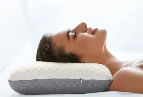 Oreiller antibactérien en mousse à mémoire de forme 1 + 1 GRATUIT - 1 + 1 GRATUIT