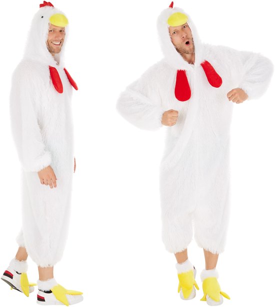 Dressforfun Costume poulet XL - déguisement costume halloween déguisement fête carnaval déguisement fête - 300868