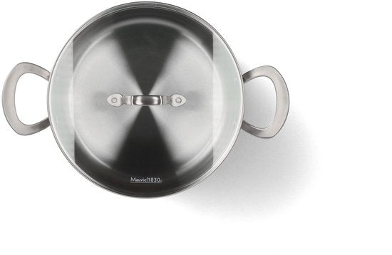 Mauviel 1830 - Marmite - 24 cm - Acier inoxydable - toutes sources de chaleur
