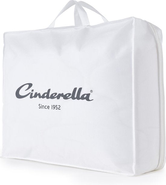 Cinderella Mellow Couette d'été - 1 personne - Rembourrage synthétique - Coutil de coton - Anti-allergique - 140x220 cm