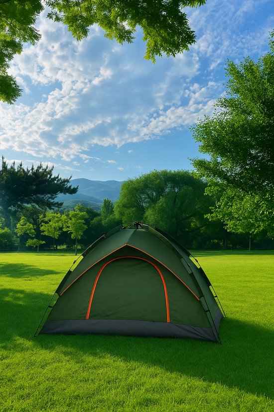 VDD - tente pop-up - tente pop-up 1 personne - tente - tente pop-up imperméable - 200x150x110 - 1 personne - vert