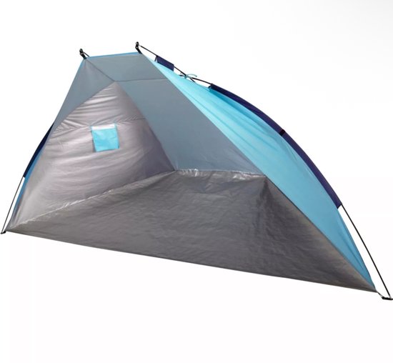 Abri de plage - 270x120x120 - Bleu - UV50