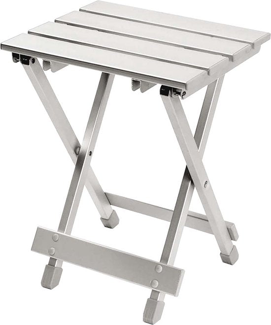 Bo-Camp - Tabouret/table pliant(e) - Aluminium