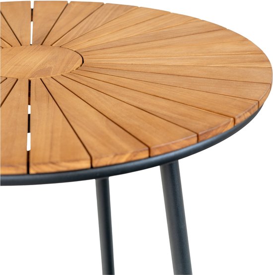 Table à manger en teck naturel - 2-4 personnes - House Nordic