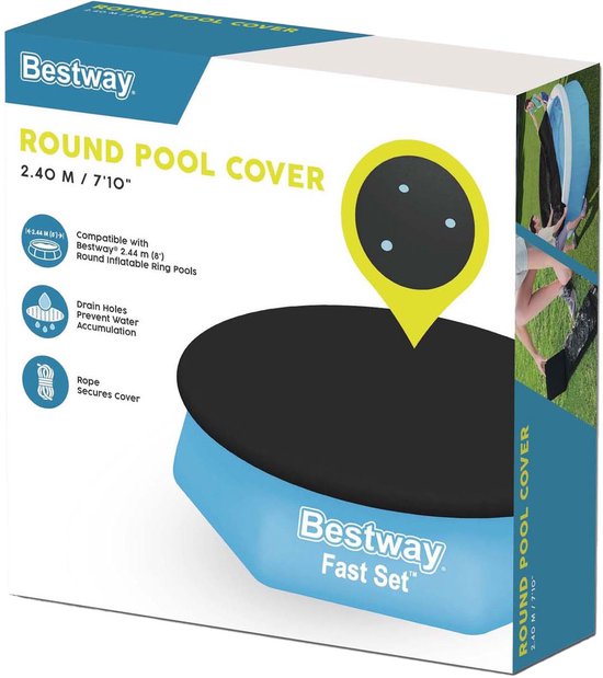 Bâche Bestway ronde ø244 cm - 58032
