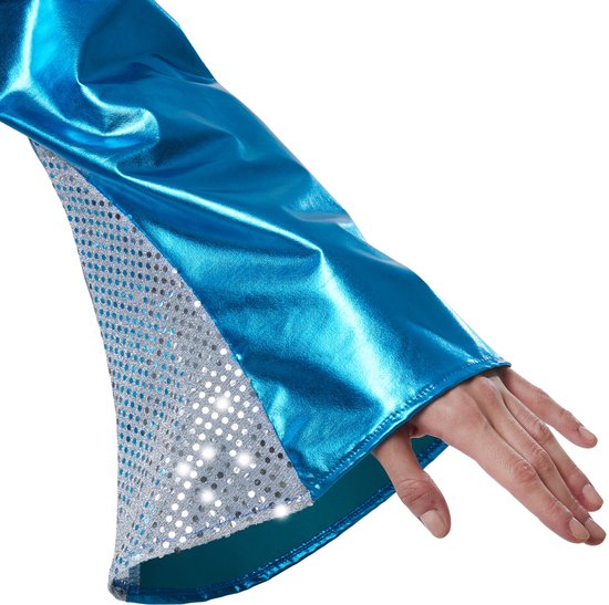 Déguisement Disco Starlet L - Tectake - halloween - carnaval - bleu