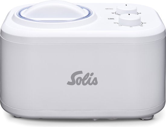 Solis Gelatissima Ice Cream Maker - Facile à utiliser - Fonction de refroidissement - Avec seau à glace amovible - Ice Cream Maker - 1 Liter