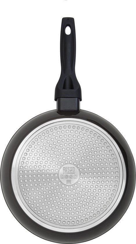 Poêle à frire - Resto - Ø28 cm - Revêtement 4 couches antiadhésif - Base induction