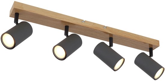 Globo spots Robby - naturel - métal - 57911-4G