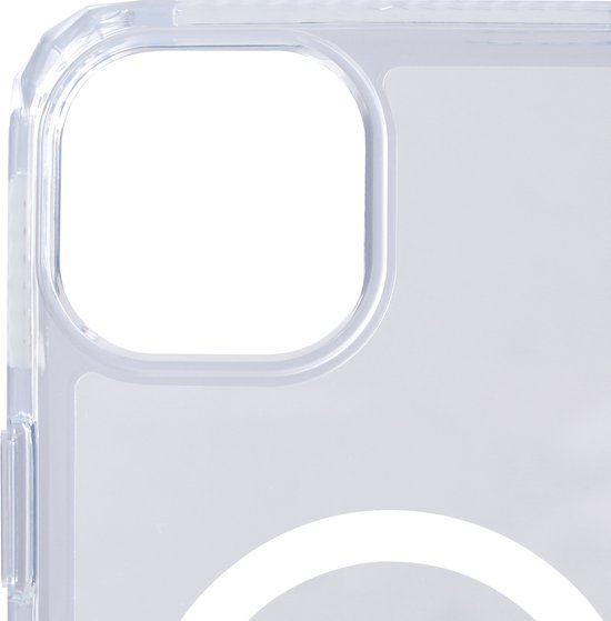 SoSkild Case iPhone 15 Plus MagSafe - Defend Heavy Impact Case - Étui magnétique Magsafe transparent - Transparent