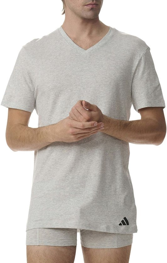 Adidas - Chemise à col en V pour hommes (lot de 3) - Taille XL