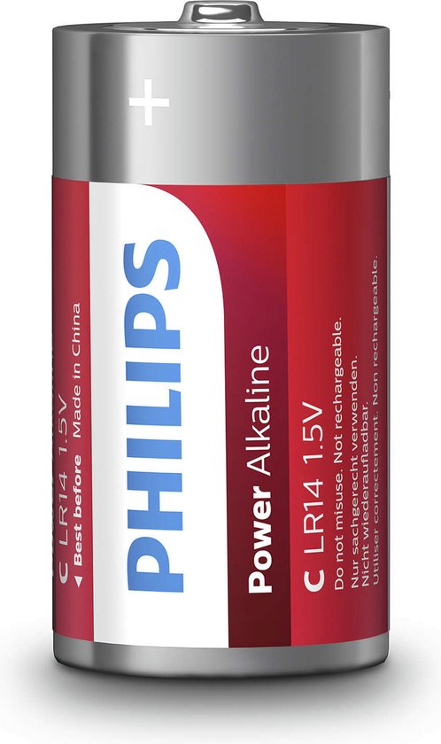 Philips LR14P2B - Pile C - 2 pièces