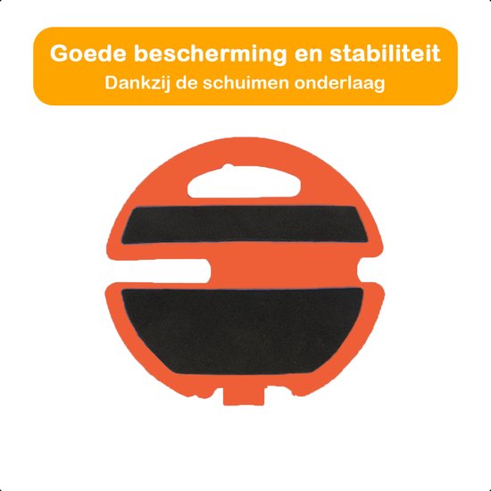 Perche de tennis - Entraîneur de tennis - Set avec élastique et balle de tennis - Orange - Pour le jardin - Enfants - Classique - Pro - Vacances - Adultes