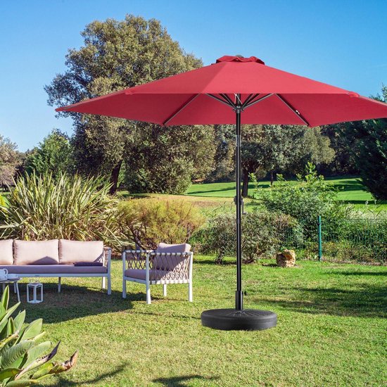 Base de parasol Casaria Anthracite, 57 x 14,5 cm