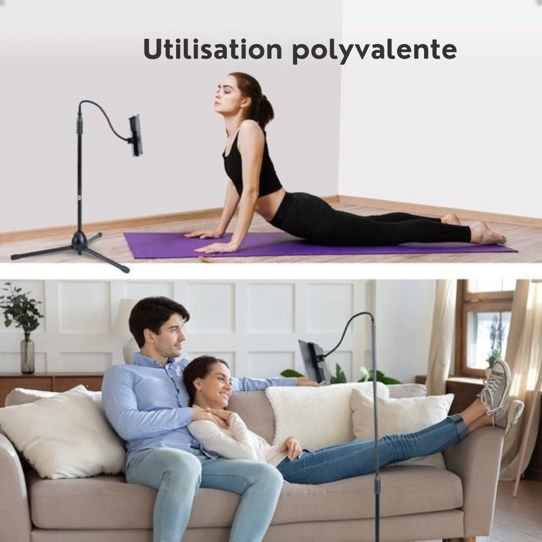 Trépied pour téléphone Studio Me - Support pour tablette - 175 cm - Noir