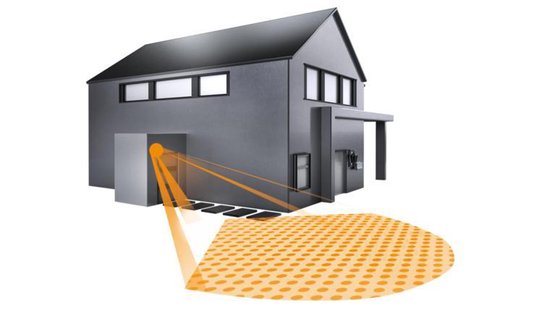 Steinel Détecteur de mouvement intérieur et extérieur - IS 2140 ECO - Détecteur de mouvement infrarouge - montage en saillie - IP54 - Noir