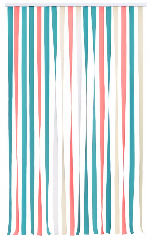 Kinzo Door Screen 220x100 cm - Moustiquaire sans perçage - Rideau magnétique anti-insectes pour porte - Moustiquaire pour fenêtre et filet anti-insectes - Moustiquaire réutilisable pour balcon ou porte de jardin