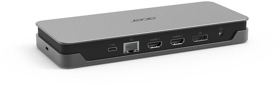 Acer USB Type-C Dock - Station d'accueil - Ordinateur portable - Windows - Chrome - Silver