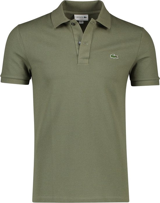 Lacoste 1hp3 Men's S/s Polo 12 Polos & T-shirts Hommes - Polo - Olive - Taille XS
