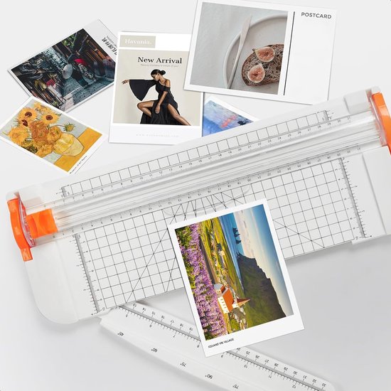 Coupe-papier en rouleau - Pour A3/A4 - 12 feuilles à la fois - Machine - Accessoires de bureau - Coupe-papier - Diydash