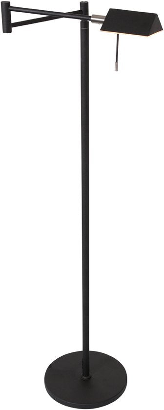 Steinhauer - lampadaire - Retina - noir - verre métal - lampe design - LED - 3083ZW