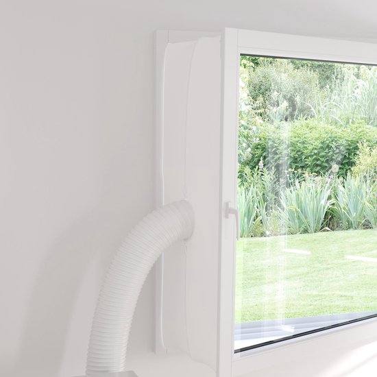 Inventum AC125W - Climatiseur mobile - Climatiseur - Fonction 3 en 1 - Télécommande - Jusqu'à 105 m3 - 12000 BTU - Kit d'étanchéité - Blanc