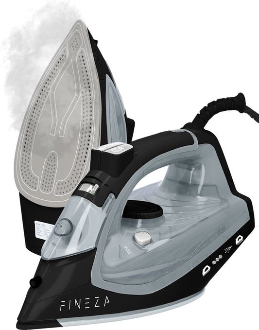 Fer à vapeur Fineza avec générateur de vapeur - Fer à repasser - 2300W - Noir