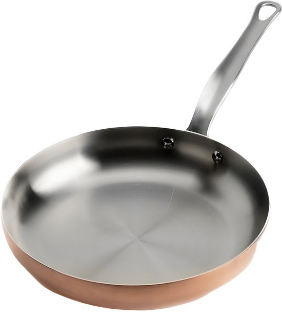 Mauviel 1830 - Cuivre - Aluminium - inox - Casserole - Ø 24cm - Casserole