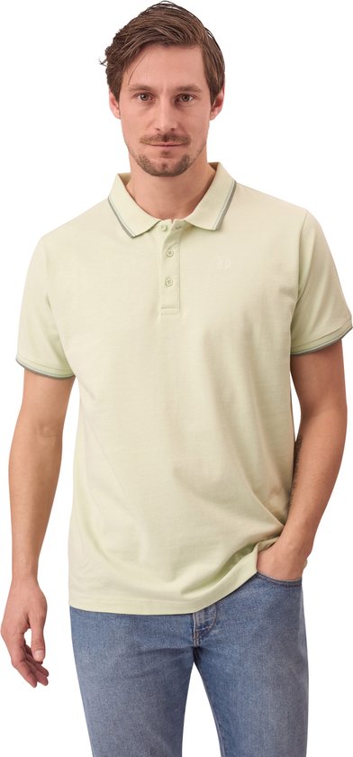 Mario Russo Polo Shirt Edward - Polo Shirt homme - Chemises polo homme - Coton - Spruces Stone