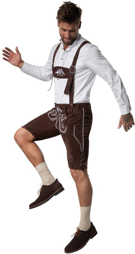 Dressforfun Lederhose Vogelzang S - déguisement costume halloween déguisement carnaval déguisement carnaval déguisement carnaval déguisement carnaval - 302825