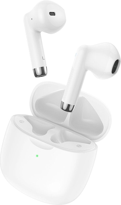 Ecouteurs sans fil Golden Sound - Ecouteurs Bluetooth - Ecouteurs sans fil - Earpods - Ecouteurs pour le sport - Convient pour Smartphone et ordinateur portable - Blanc