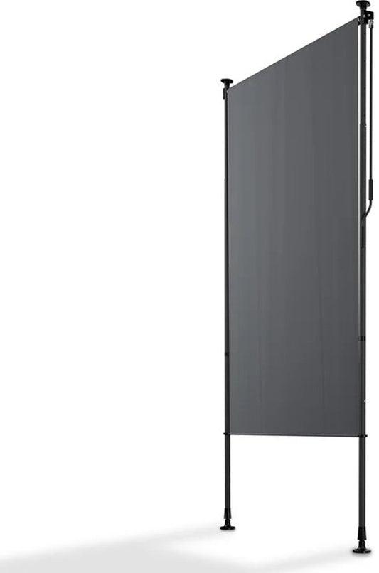 Parasol vertical Barbados - 120x310 cm - Gris