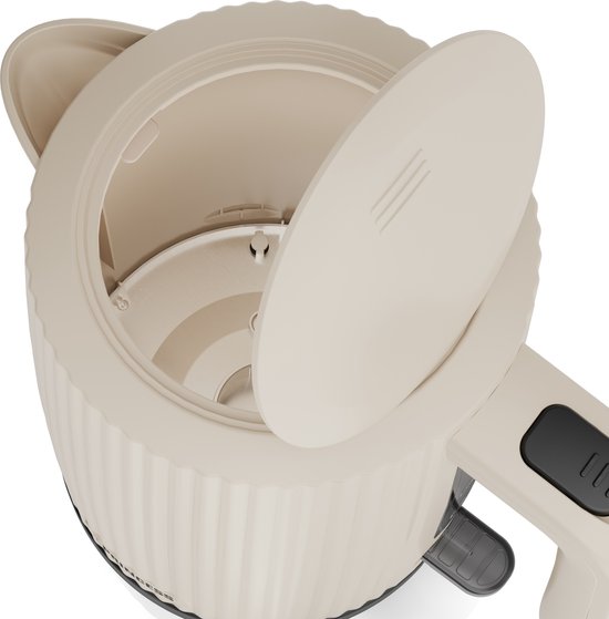 Bouilloire Princesse Wave 236048 - Rétro - 1,7 litres - 2200W - Beige