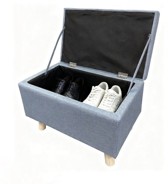 DMV - Tabouret - Tabouret avec espace de rangement - Tabouret d'enfant - Siège d'enfant - Coffre à jouets