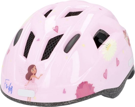 FISCHER FAHRRAD Plus Princesse XS/S Casque enfant Rose Taille : XS/S Tour de tête : 48-54 cm