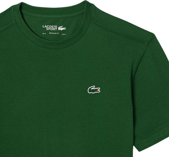 Lacoste - T-shirt sport vert foncé - Homme - Taille XXL - Coupe moderne