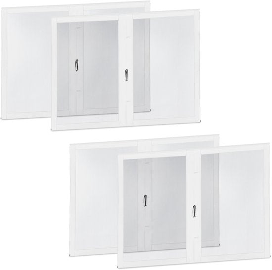 VONROC Parois latérales avec moustiquaire - Pour tente de réception PT501XX - Protection UV 50+ - Blanc