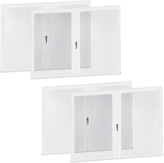 VONROC Parois latérales avec moustiquaire - Pour tente de réception PT501XX - Protection UV 50+ - Blanc